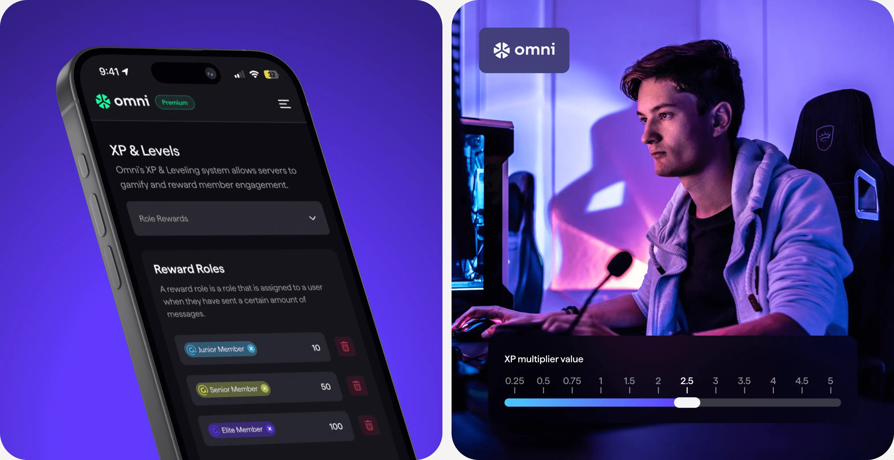 UX/UI design & web development for Discord server management - goodface.agency