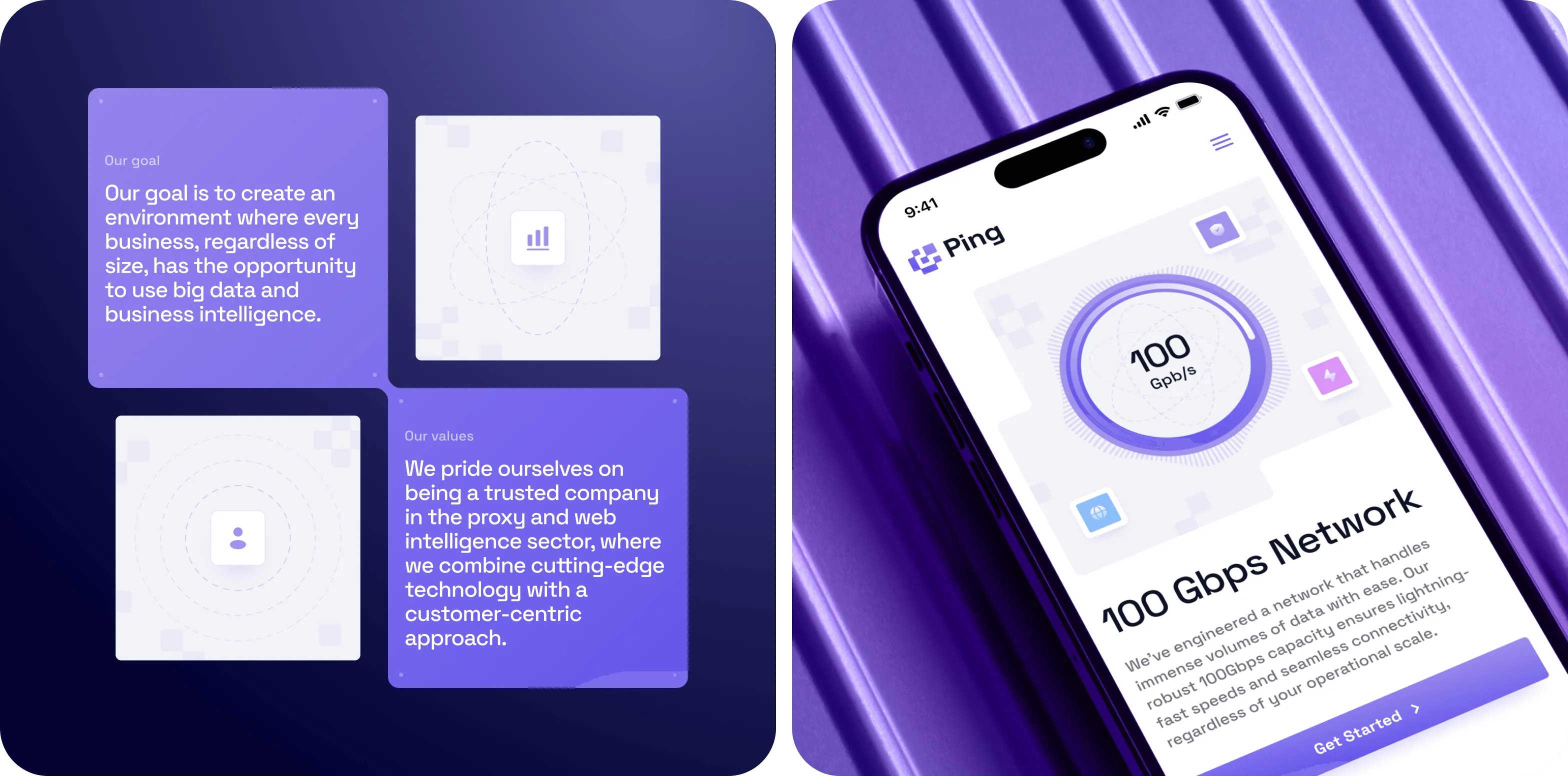 SaaS-розробка та редизайн веб застосунку для Ping Proxies - goodface.agency