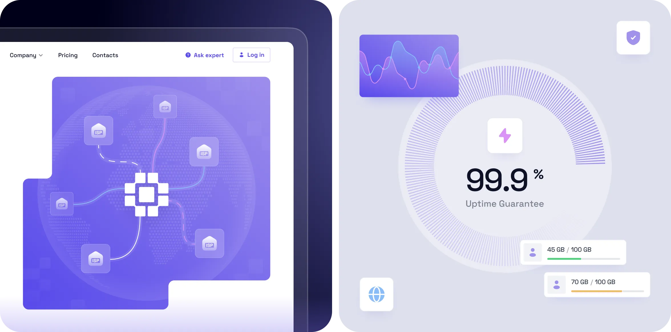 SaaS-розробка та редизайн веб застосунку для Ping Proxies - goodface.agency