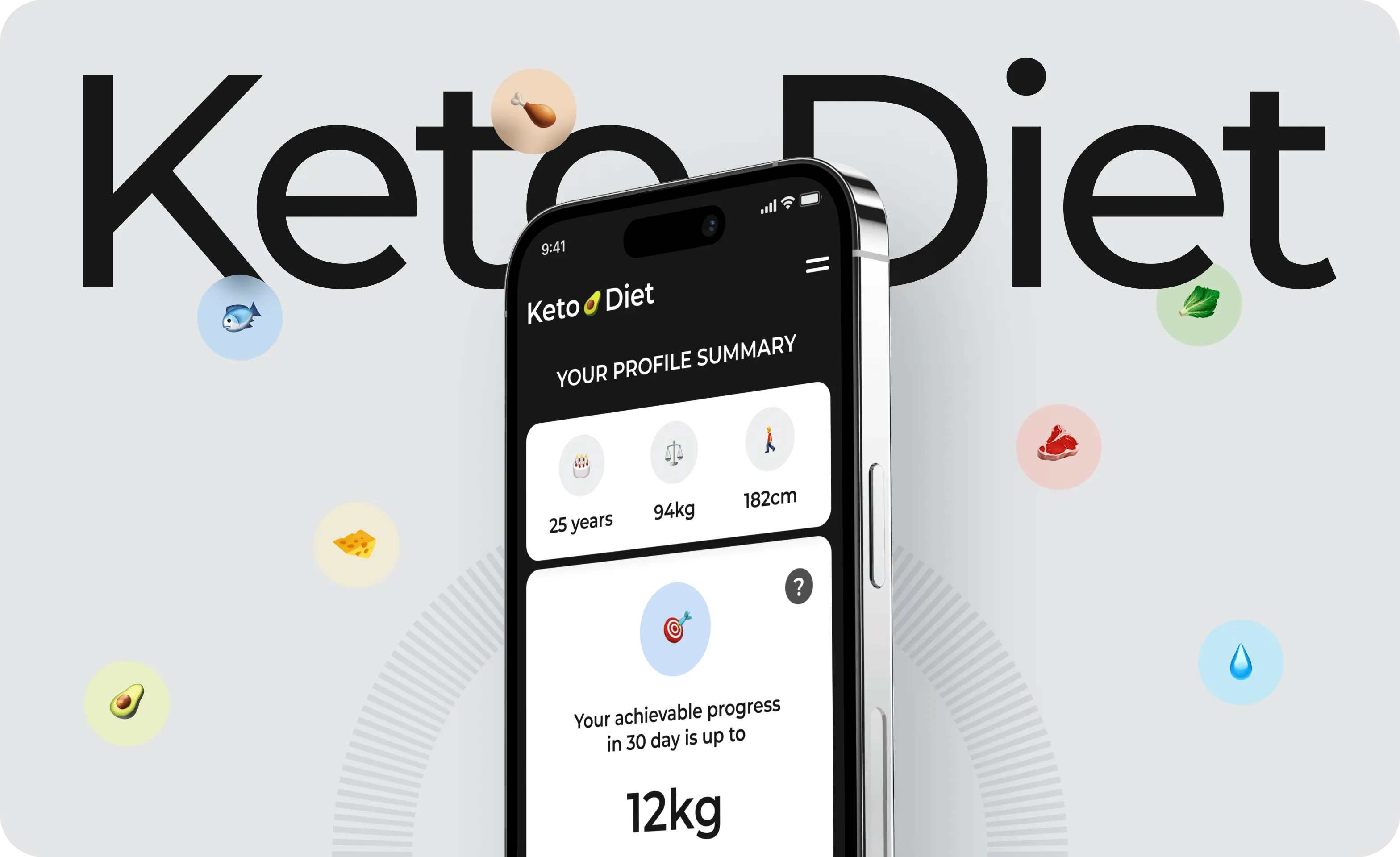 Foodtech Case Study: Keto.Diet App design & development - goodface.agency
