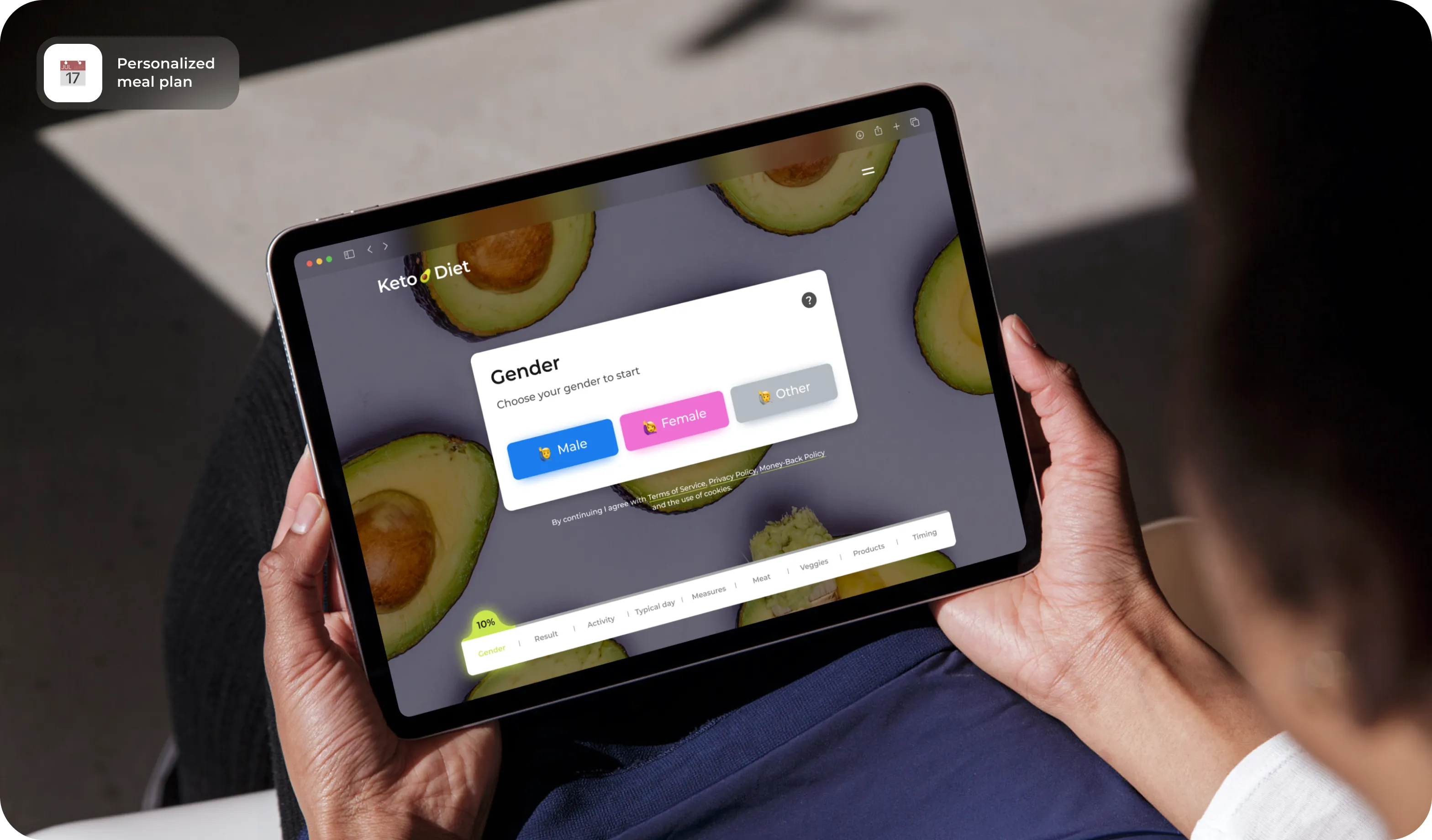Foodtech Case Study: Keto.Diet App design & development - goodface.agency
