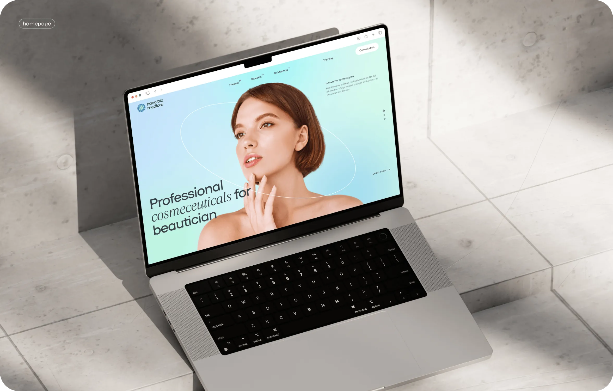 Веб дизайн сайту і бренд-айдентики для корейського рітейлера косметики - goodface.agency