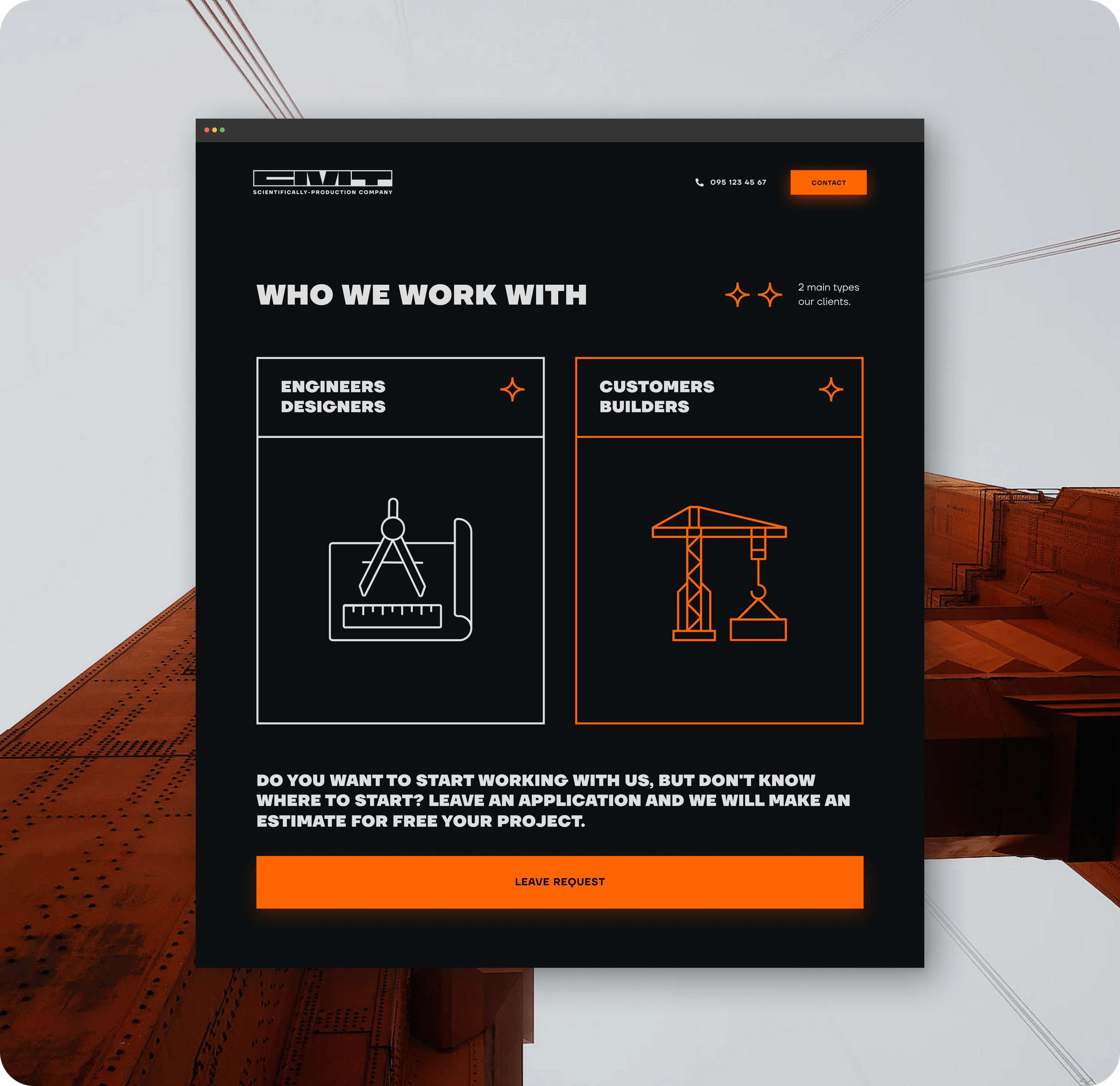 Website & Visual Identity Design for Bridge Equipment Manufacturer - goodface.agency