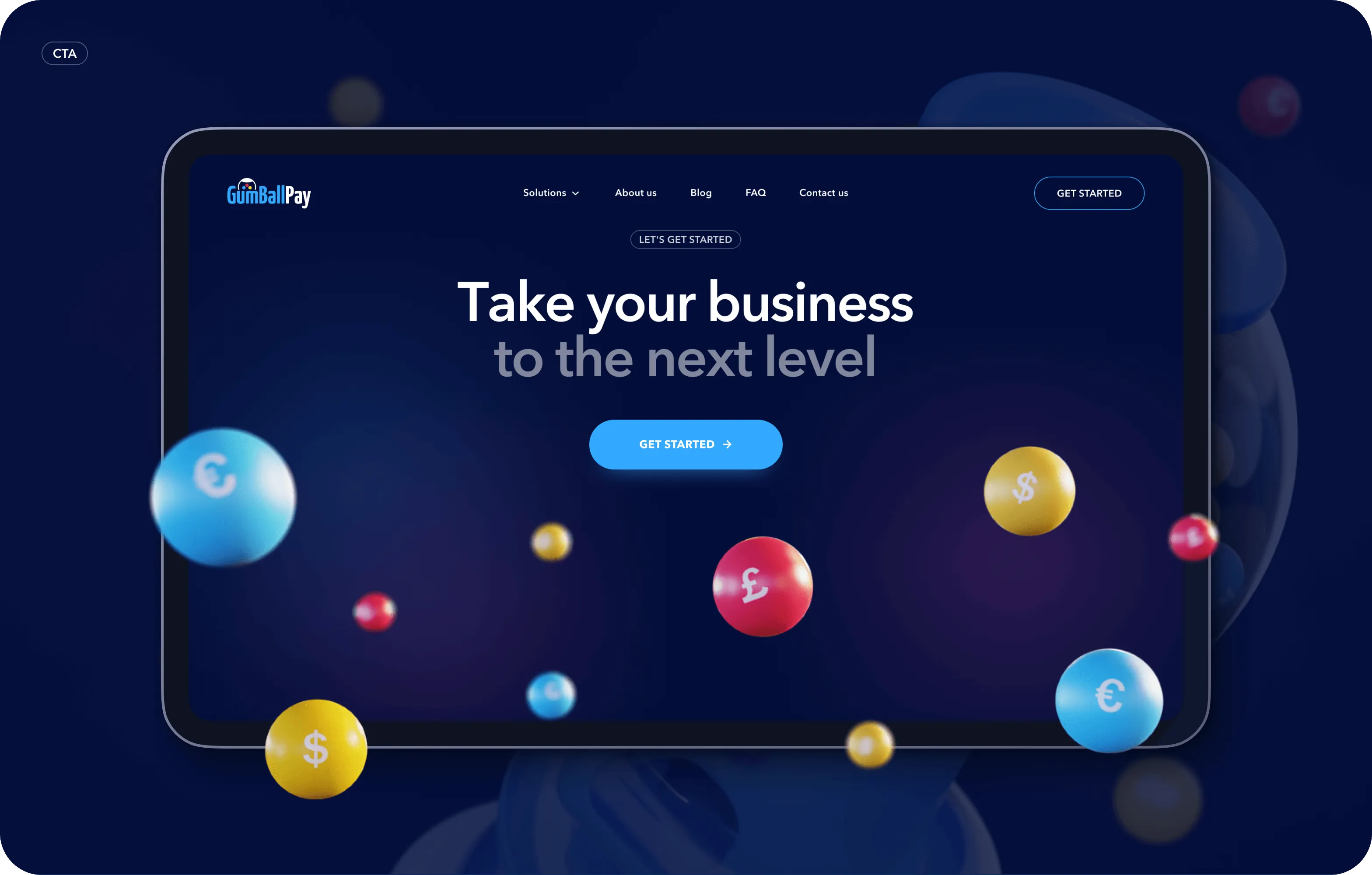 Редизайн і розробка фінтех-сайту для GumBallPay - goodface.agency