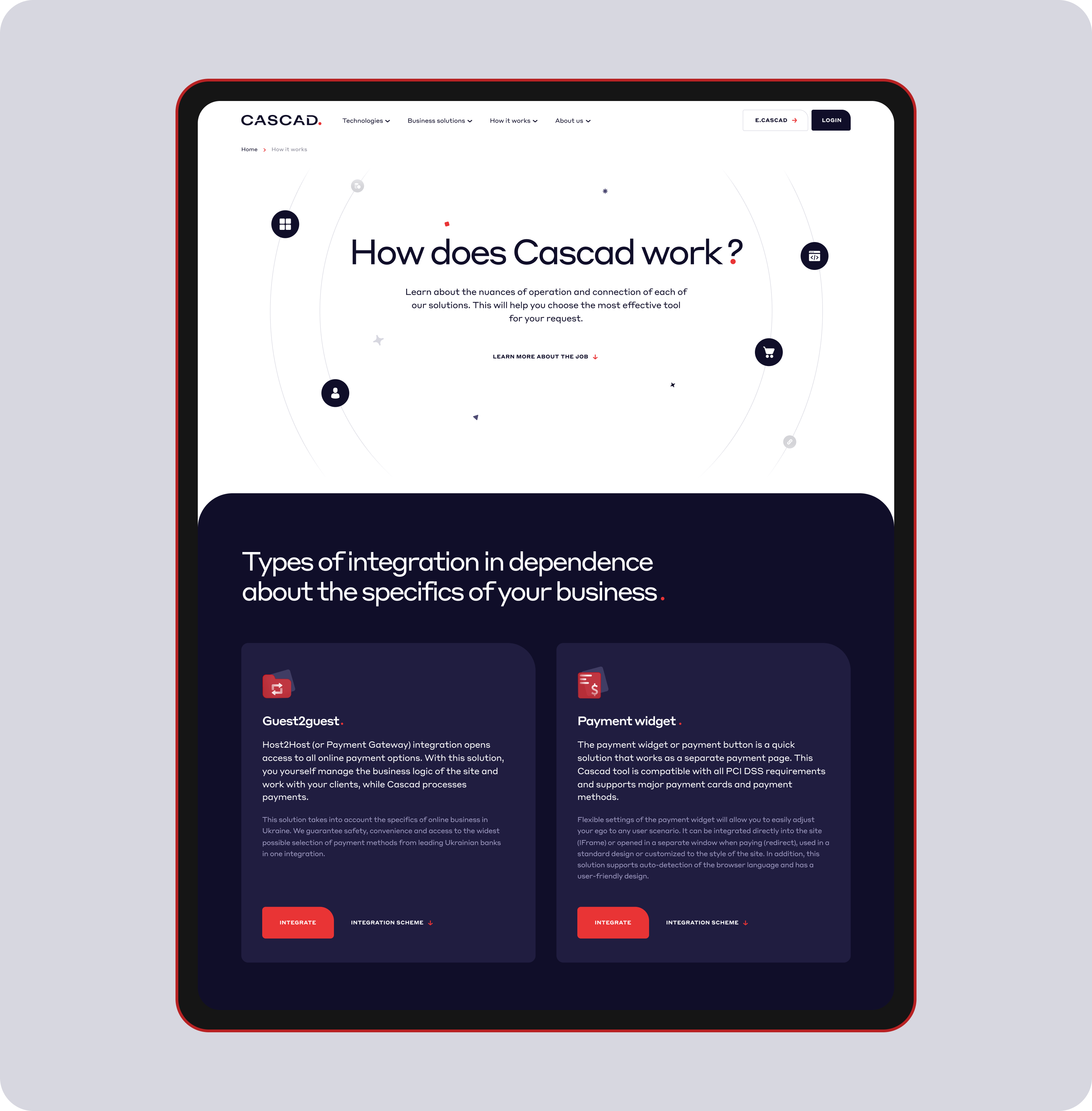 Веб дизайн та розробка сайту для цифрової платіжної системи - goodface.agency