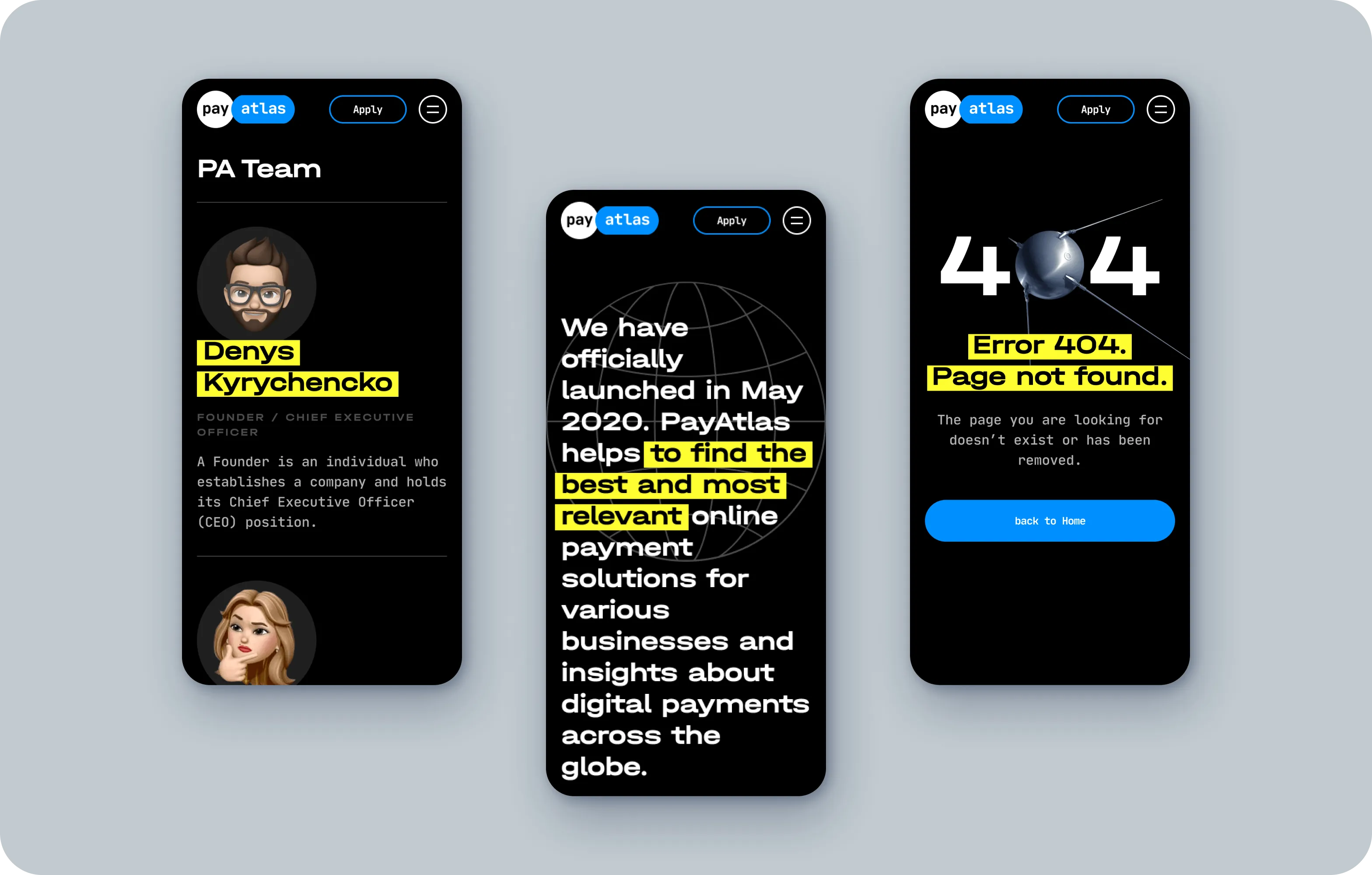 Дизайн бренд-айдентики і UX/UI для каталогу платіжних провайдерів - goodface.agency