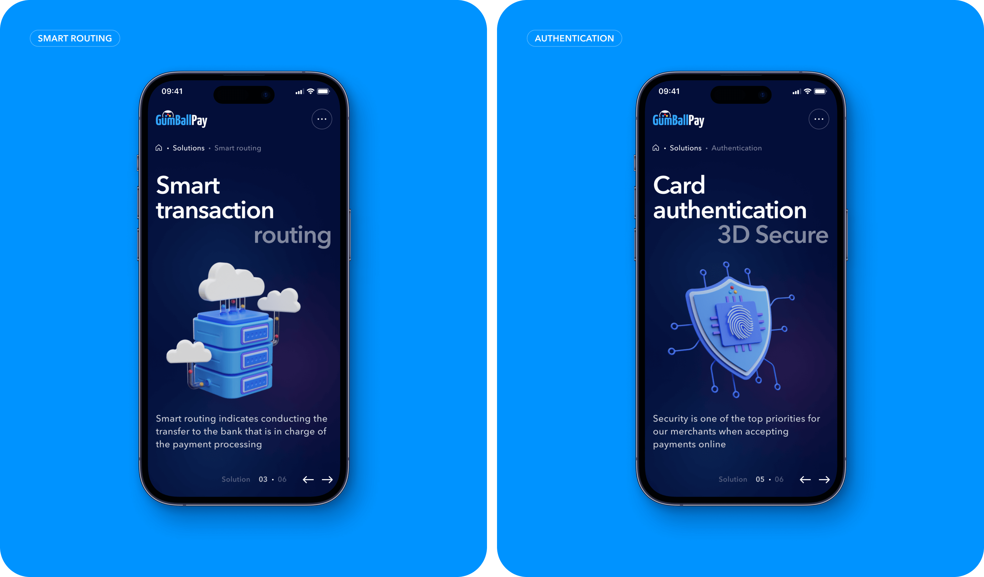 Редизайн і розробка фінтех-сайту для GumBallPay - goodface.agency