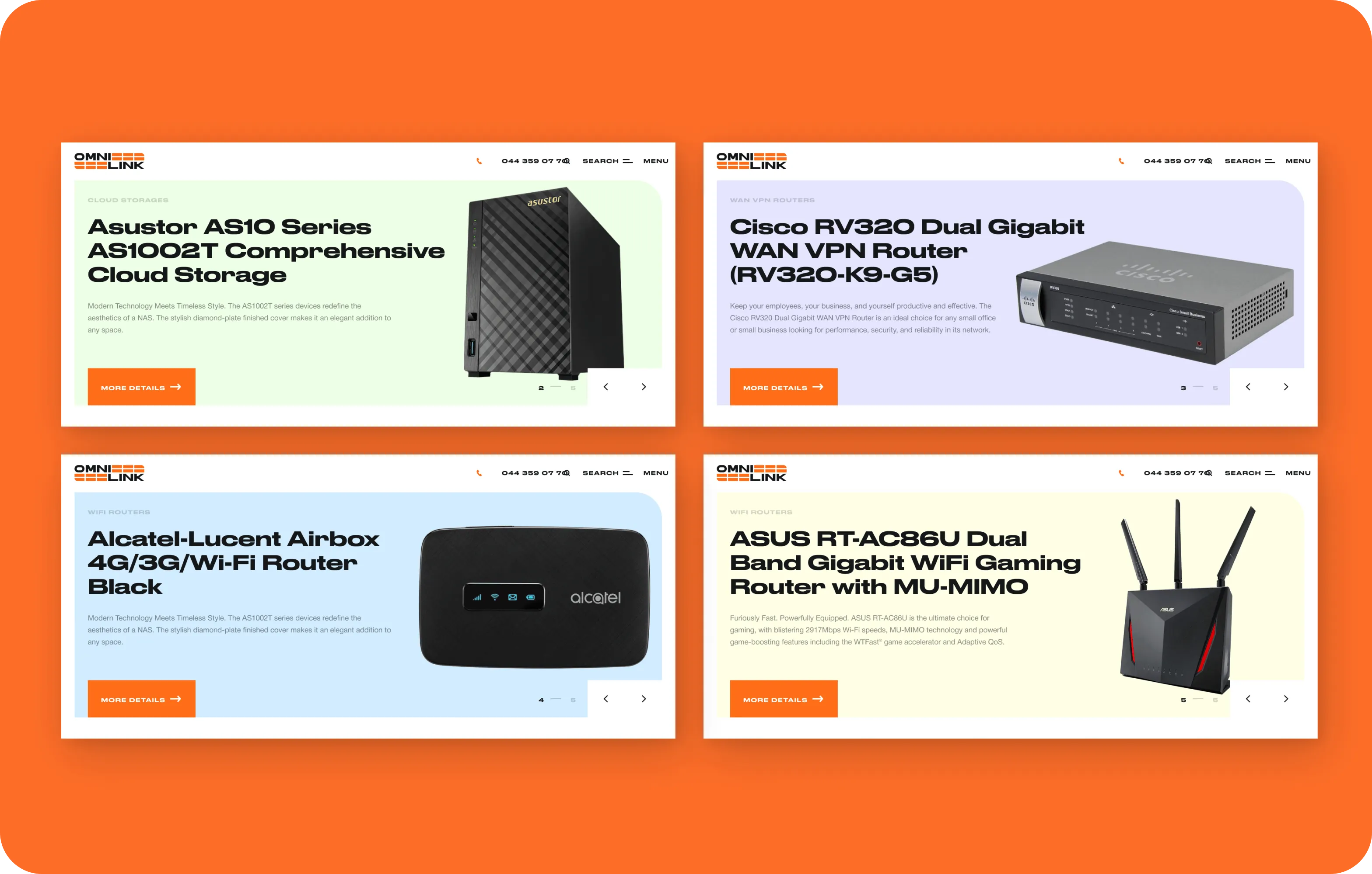 Розробка сайту та бренд-айдентики для телеком-компанії - goodface.agency