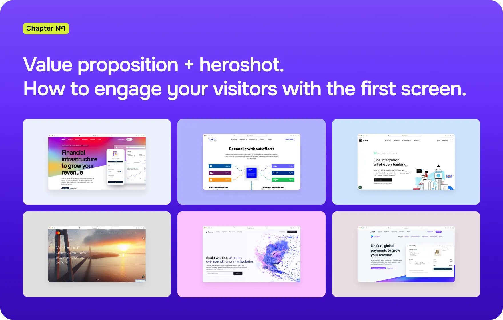 Engage visitors from the first screen – FinTech - goodface.agency