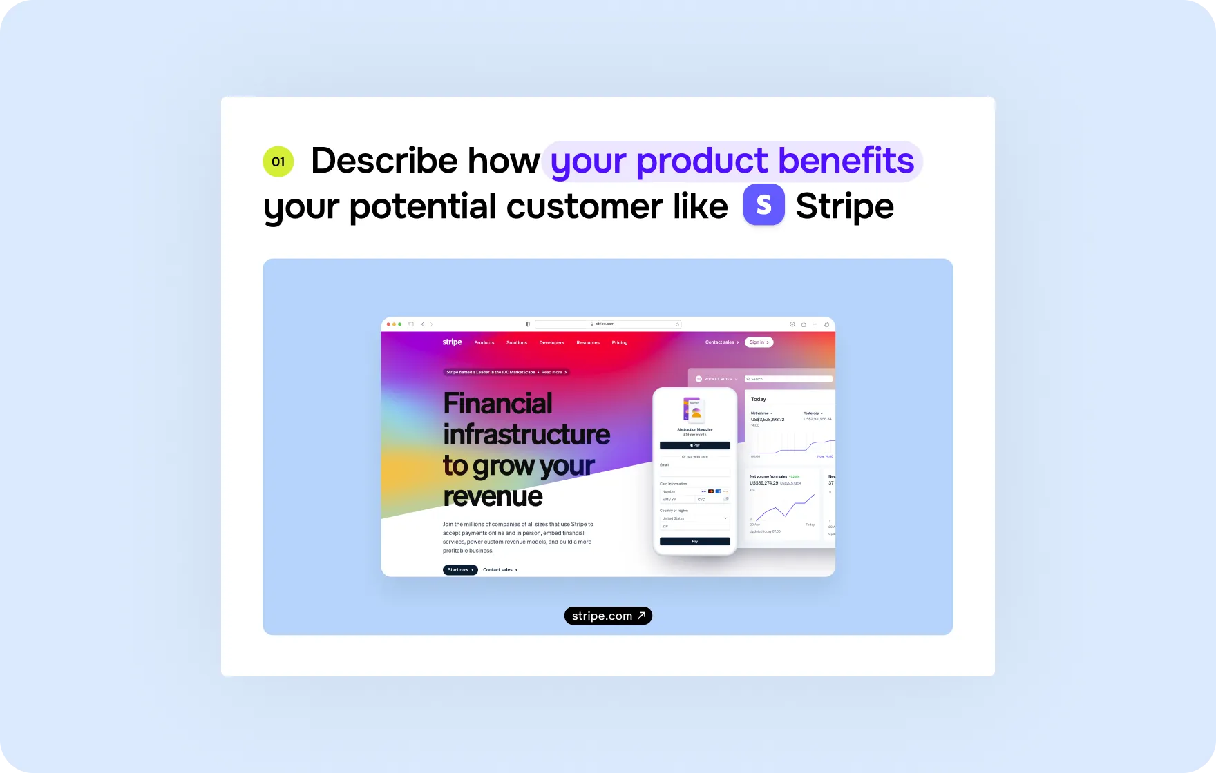 Engage visitors from the first screen – FinTech - goodface.agency
