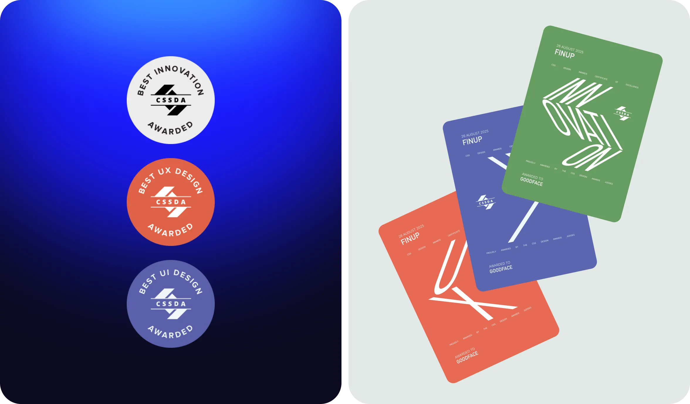 Fintech brand identity, UX/UI design & Webflow development - goodface.agency