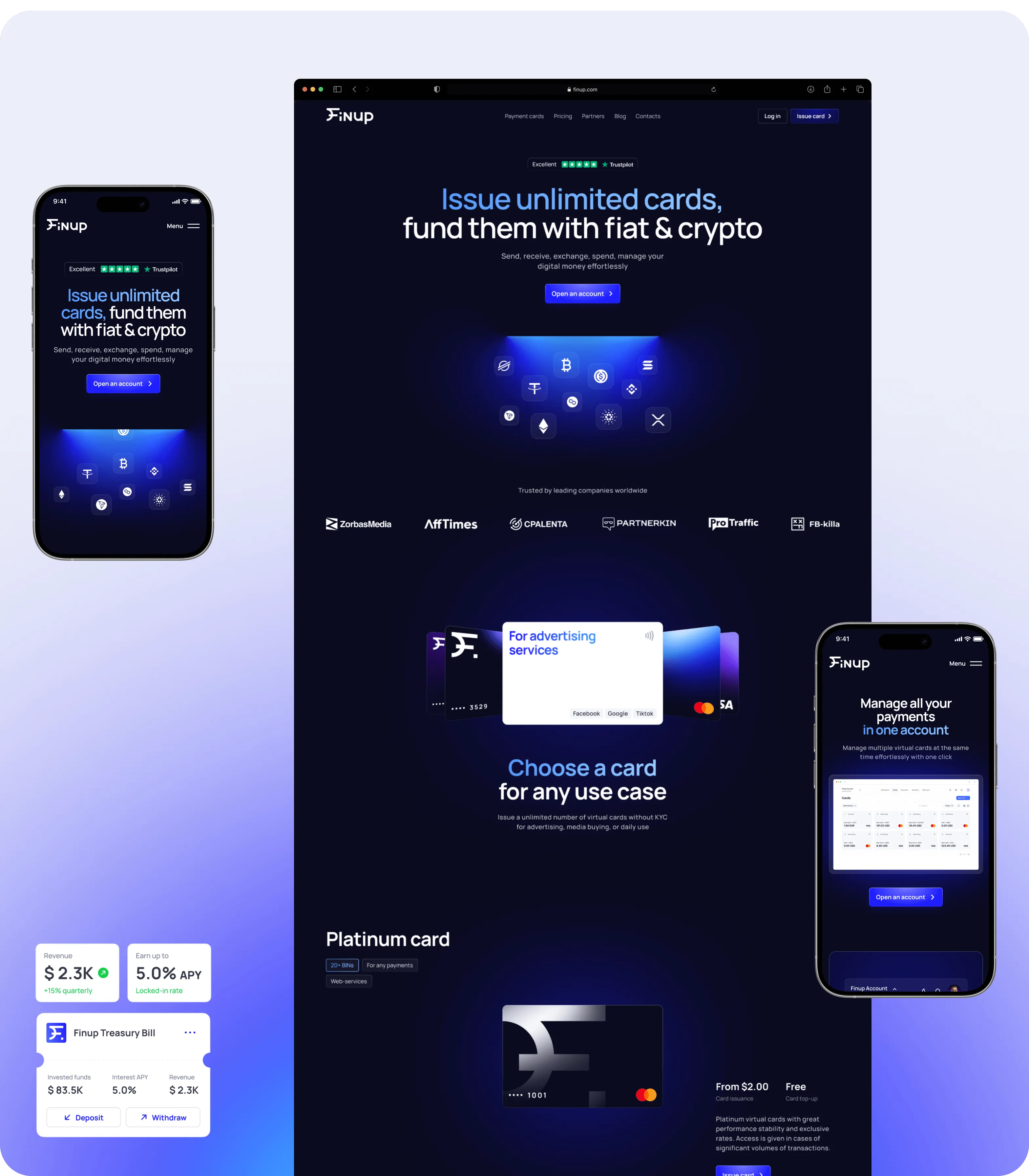 Fintech brand identity, UX/UI design & Webflow development - goodface.agency