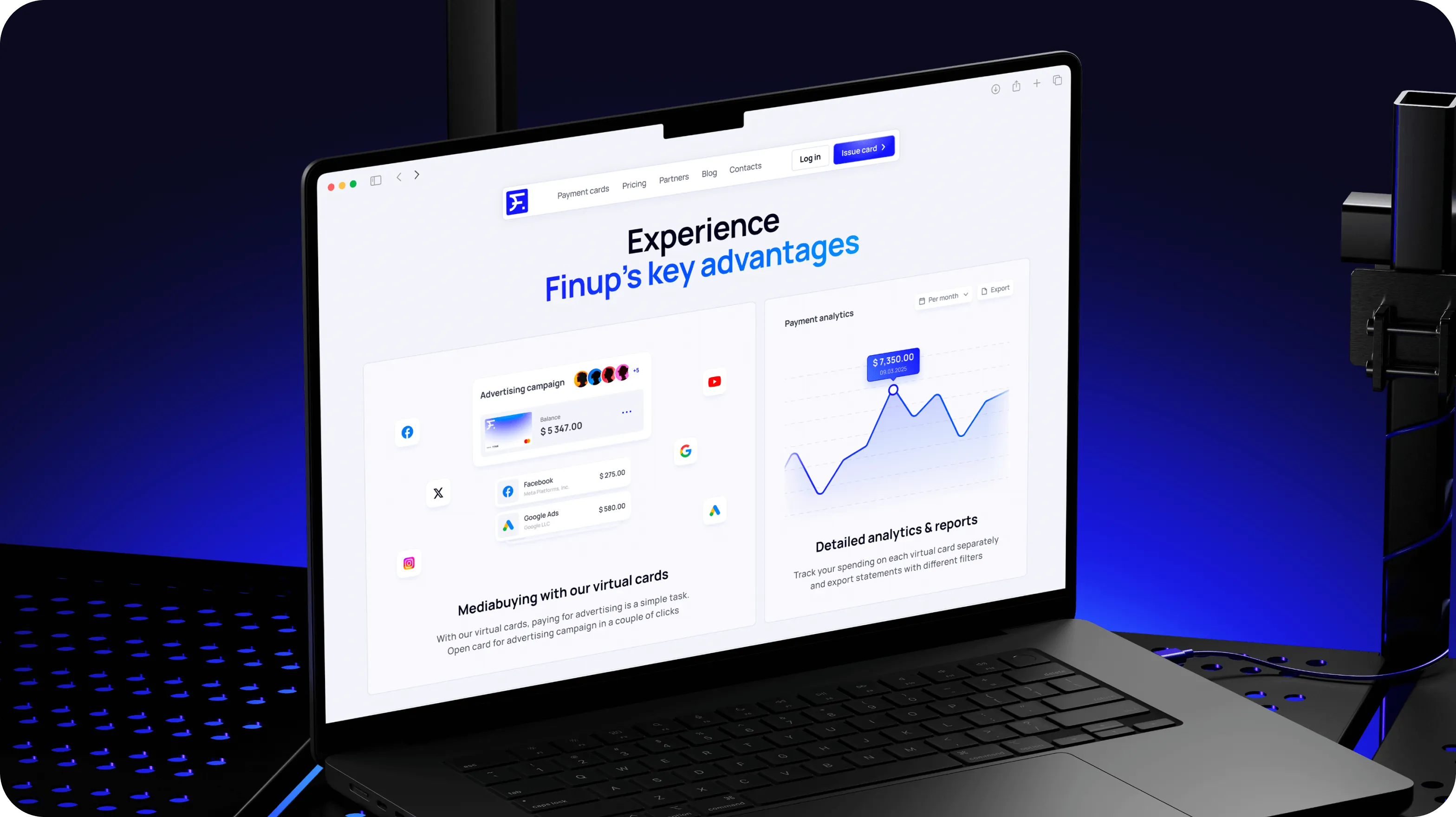 Fintech brand identity, UX/UI design & Webflow development - goodface.agency