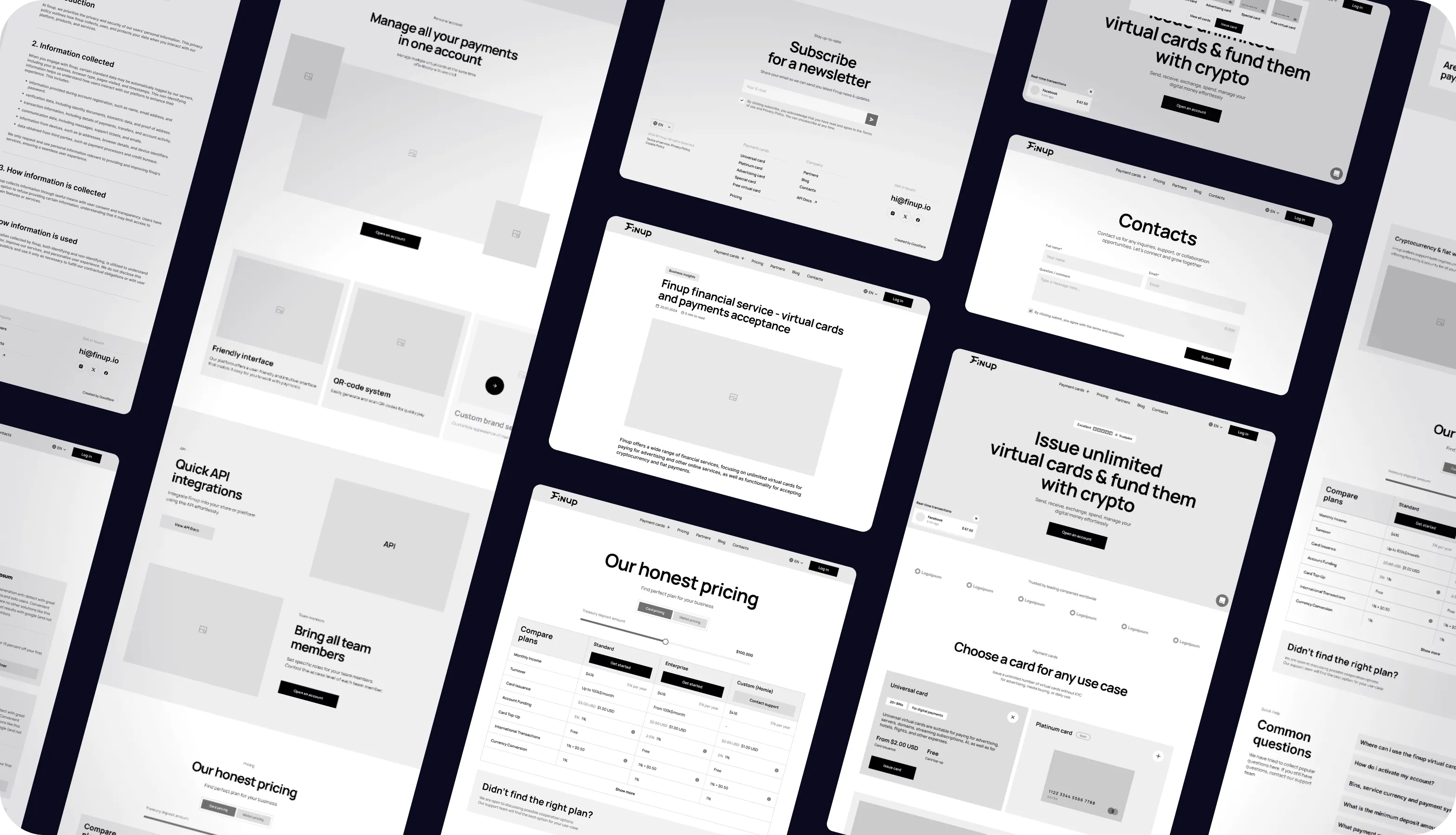 Fintech brand identity, UX/UI design & Webflow development - goodface.agency