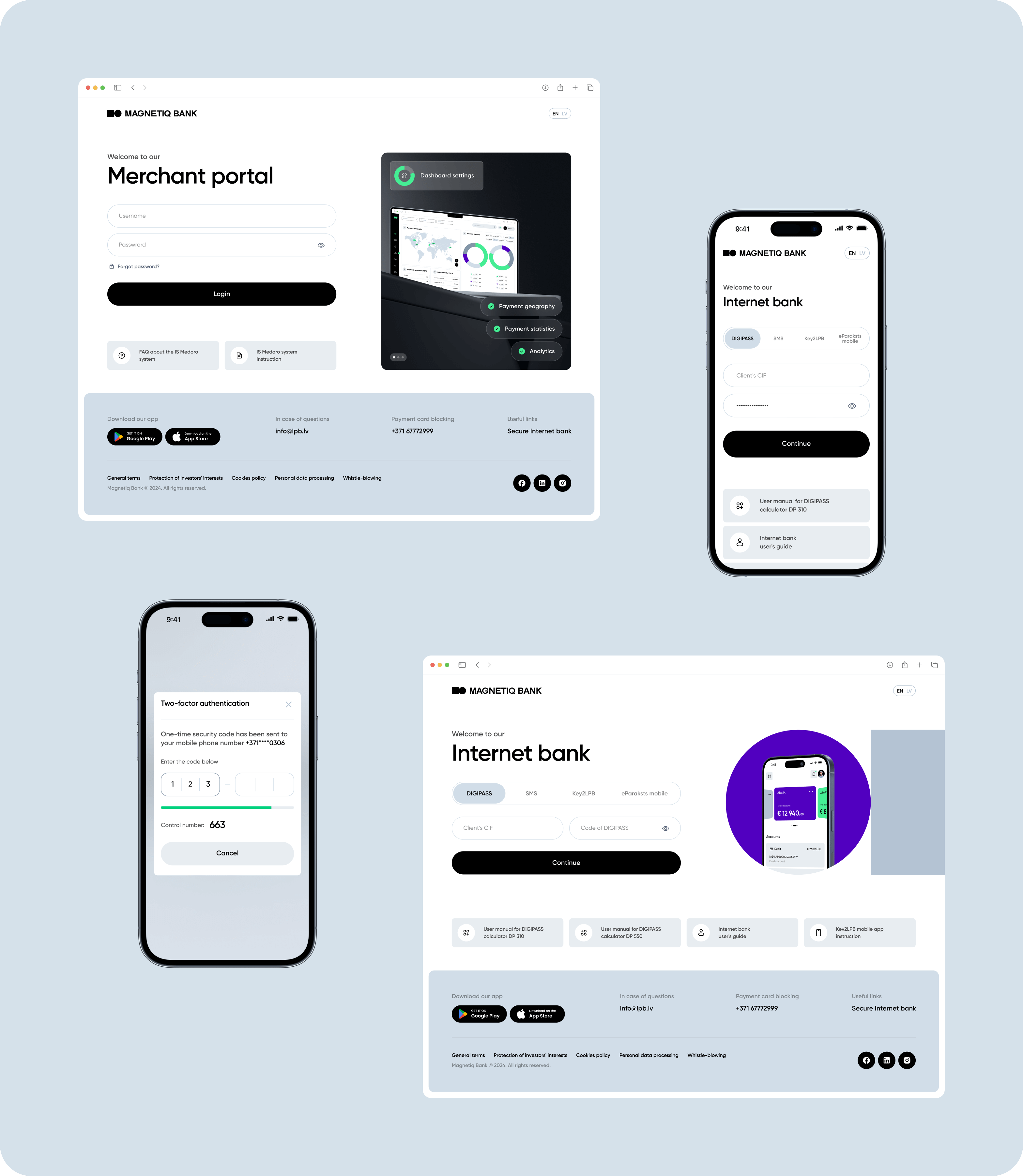 UX/UI Design & Brand Identity for a B2B Digital Bank - goodface.agency