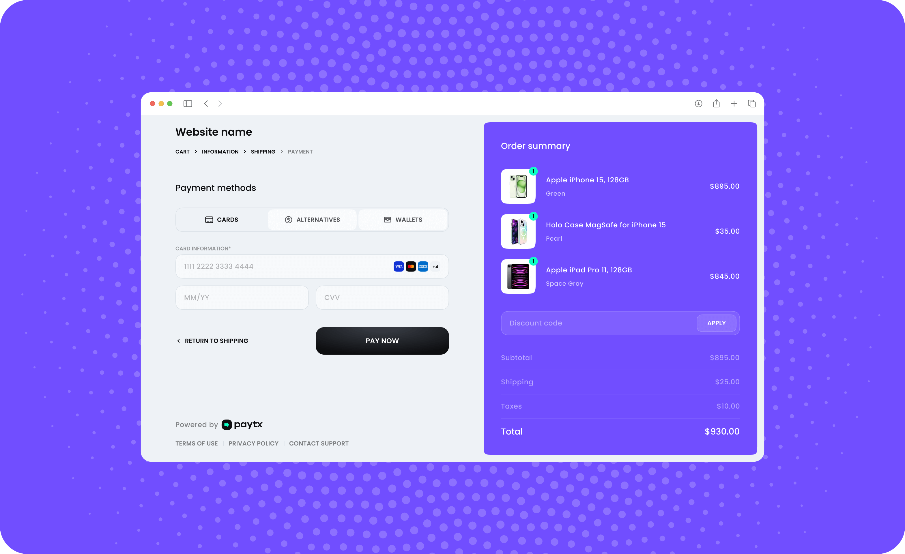 Web Design & Website Development for fintech brand - goodface.agency