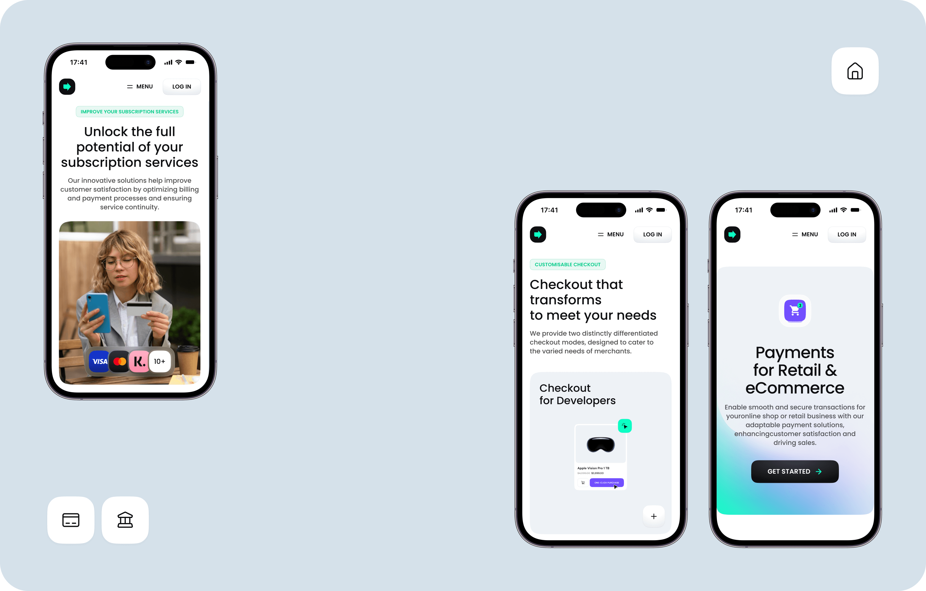 Web Design & Website Development for fintech brand - goodface.agency