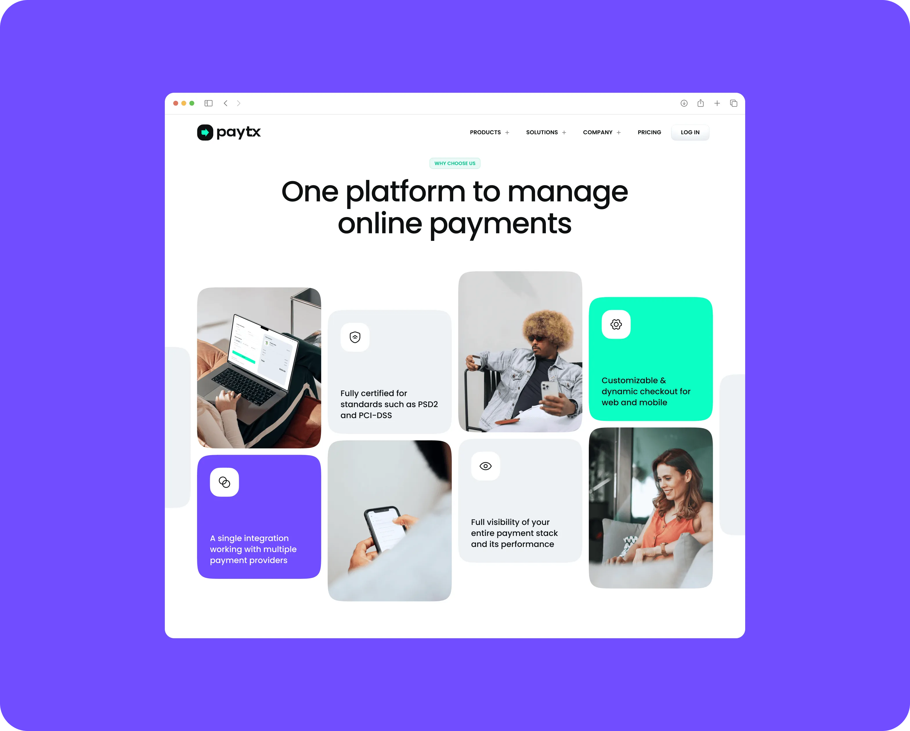 Web Design & Website Development for fintech brand - goodface.agency