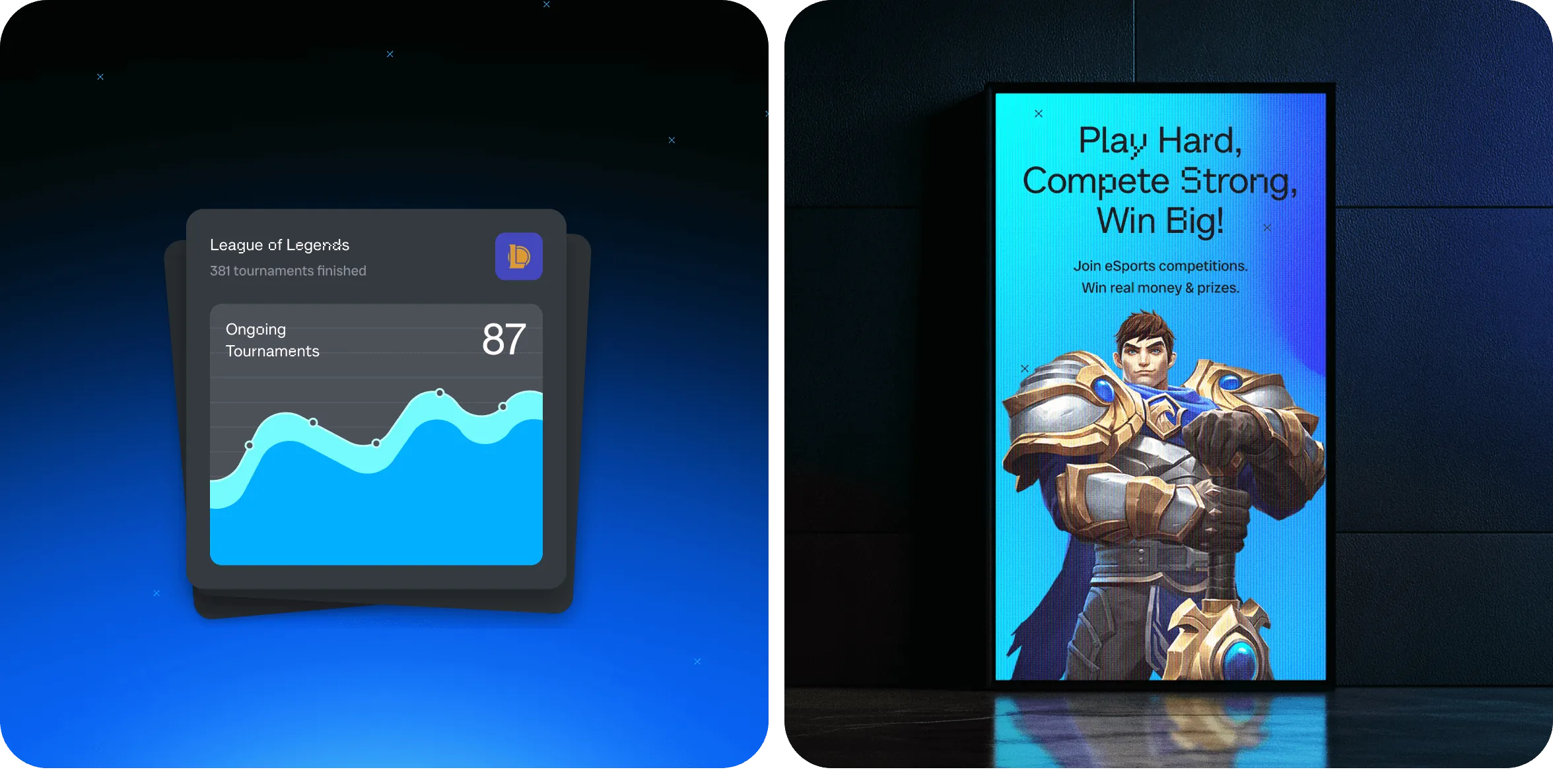UX/UI дизайн для eSports платформи Batata - goodface.agency