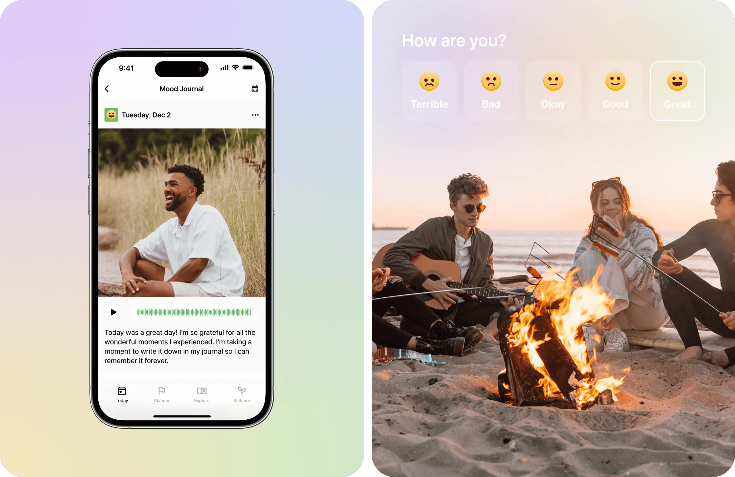 UX/UI дизайн мобільного та веб застосунку для mental health стартапу - goodface.agency