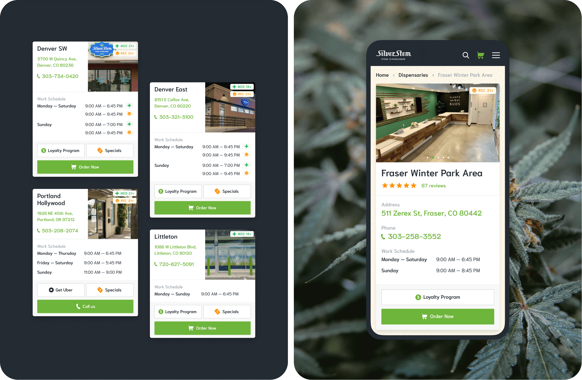 UX/UI дизайн великого онлайн магазину в США з продажу медичного каннабісу - goodface.agency