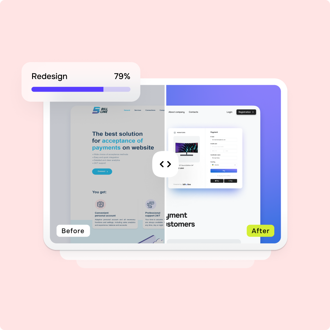 Website redesign services - goodface.agency
