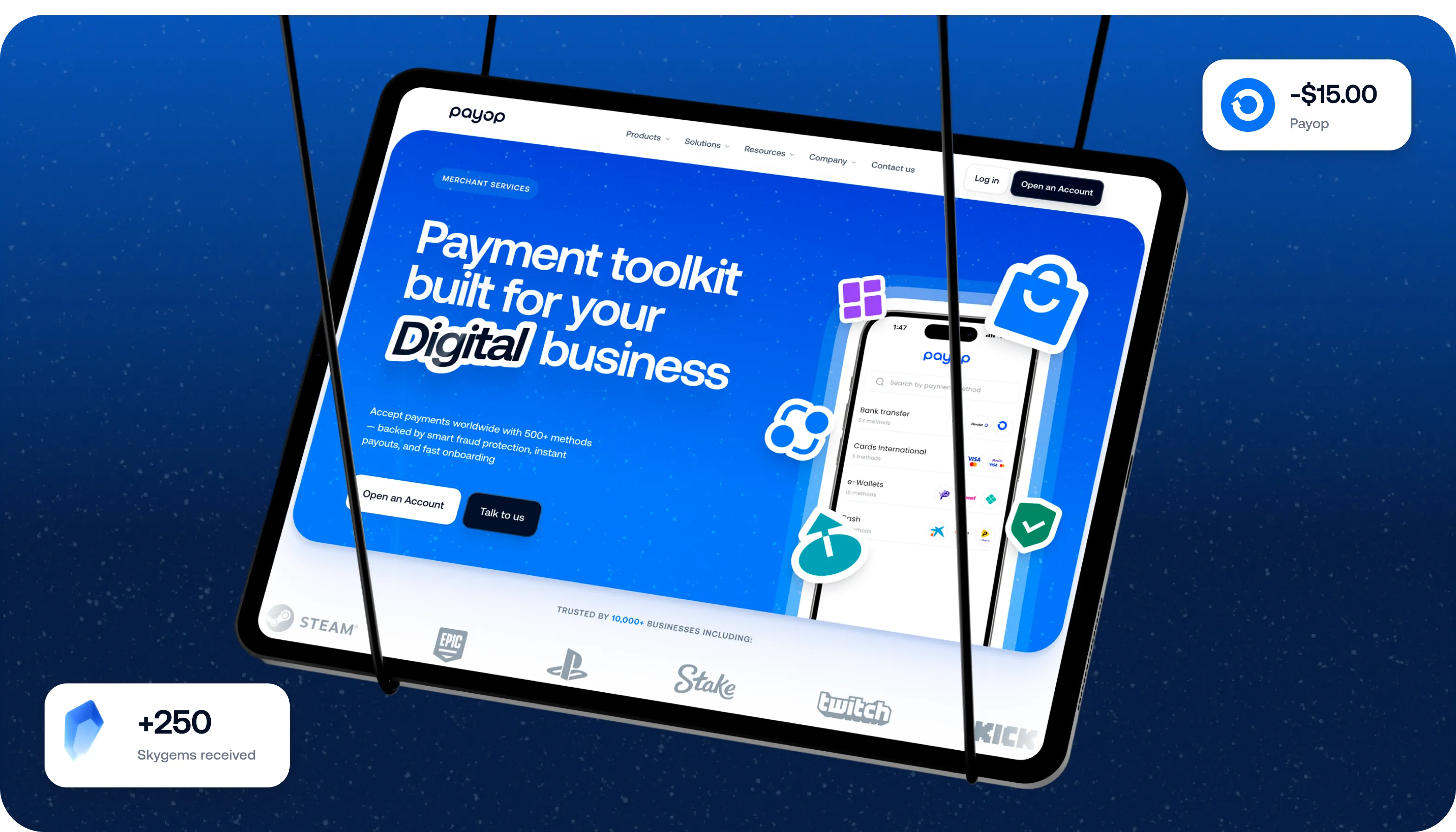 UX/UI дизайн для онлайн-платформи обробки платежів - goodface.agency