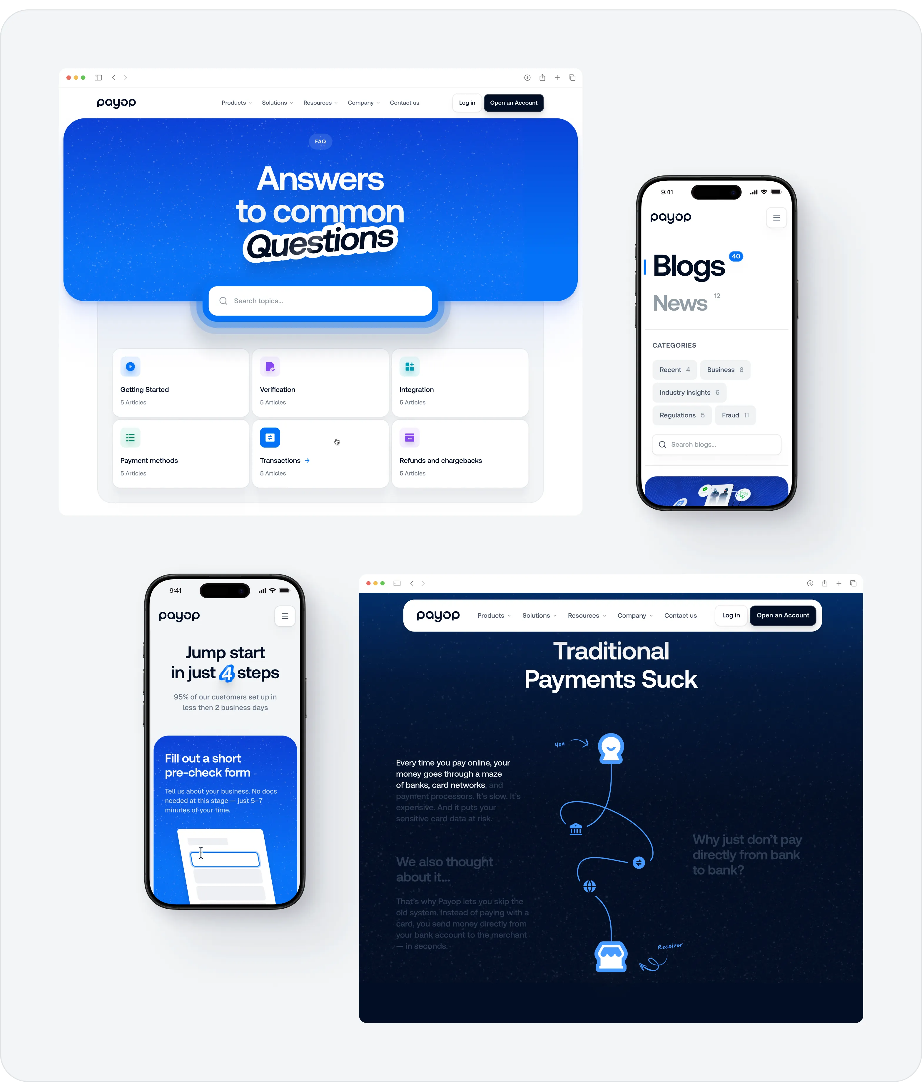 UX/UI дизайн для онлайн-платформи обробки платежів - goodface.agency