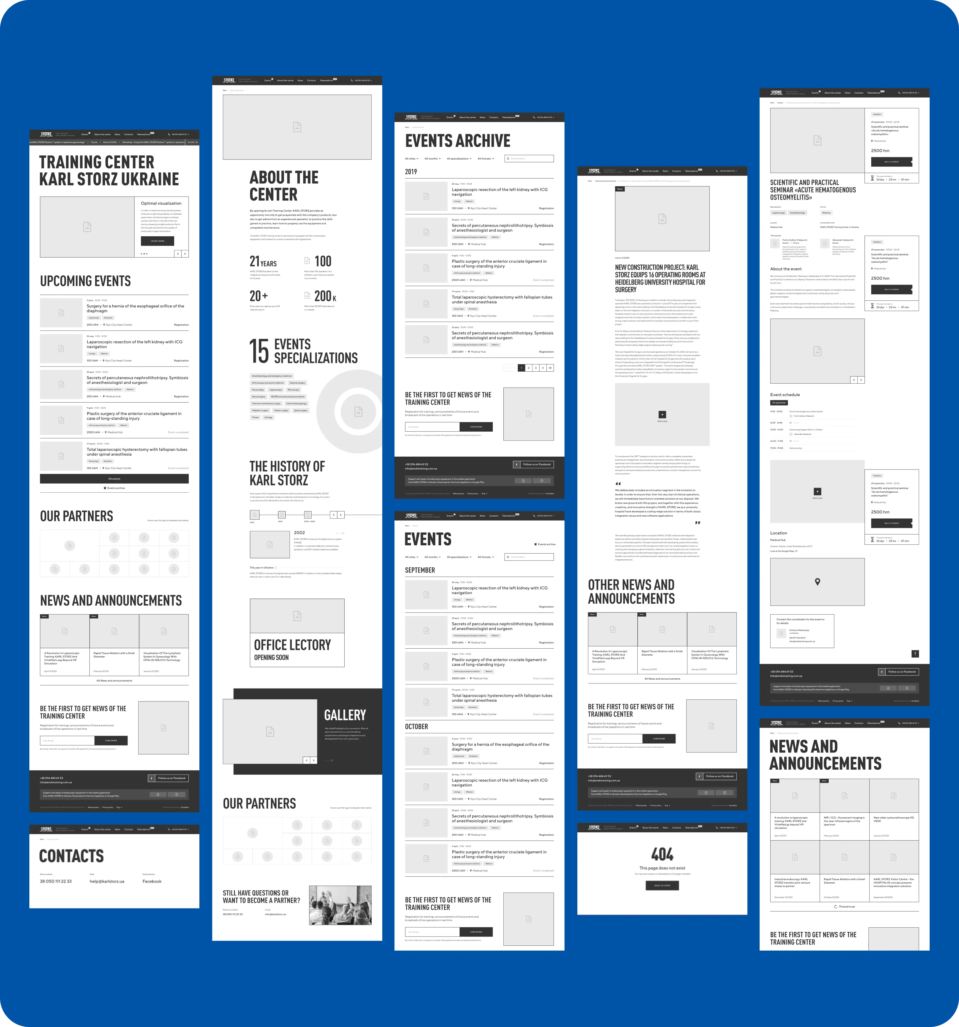 Веб дизайн і мобільна розробка для EdTech платформи KARL STORZ - goodface.agency